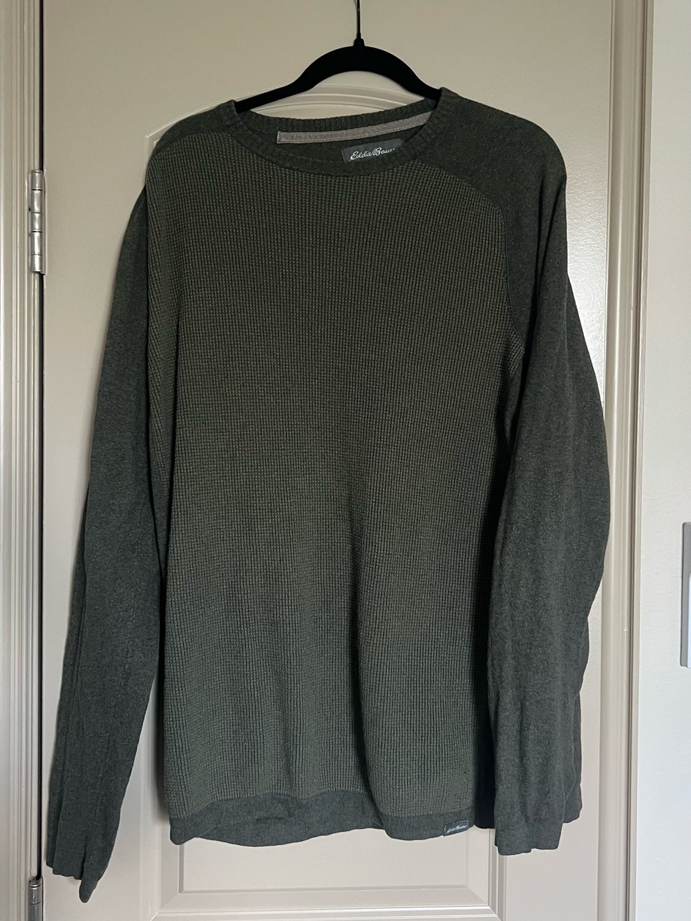 Eddie Bauer Men's Crewneck Sweater - Green
